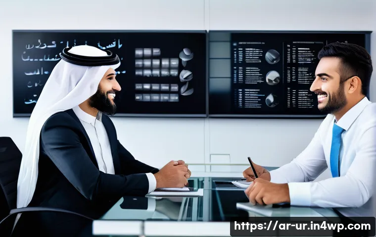 네트워크 조직 설계의 전략적 중요성 - A modern Arab office environment showcasing a diverse team of professionals engaged in seamless hori...